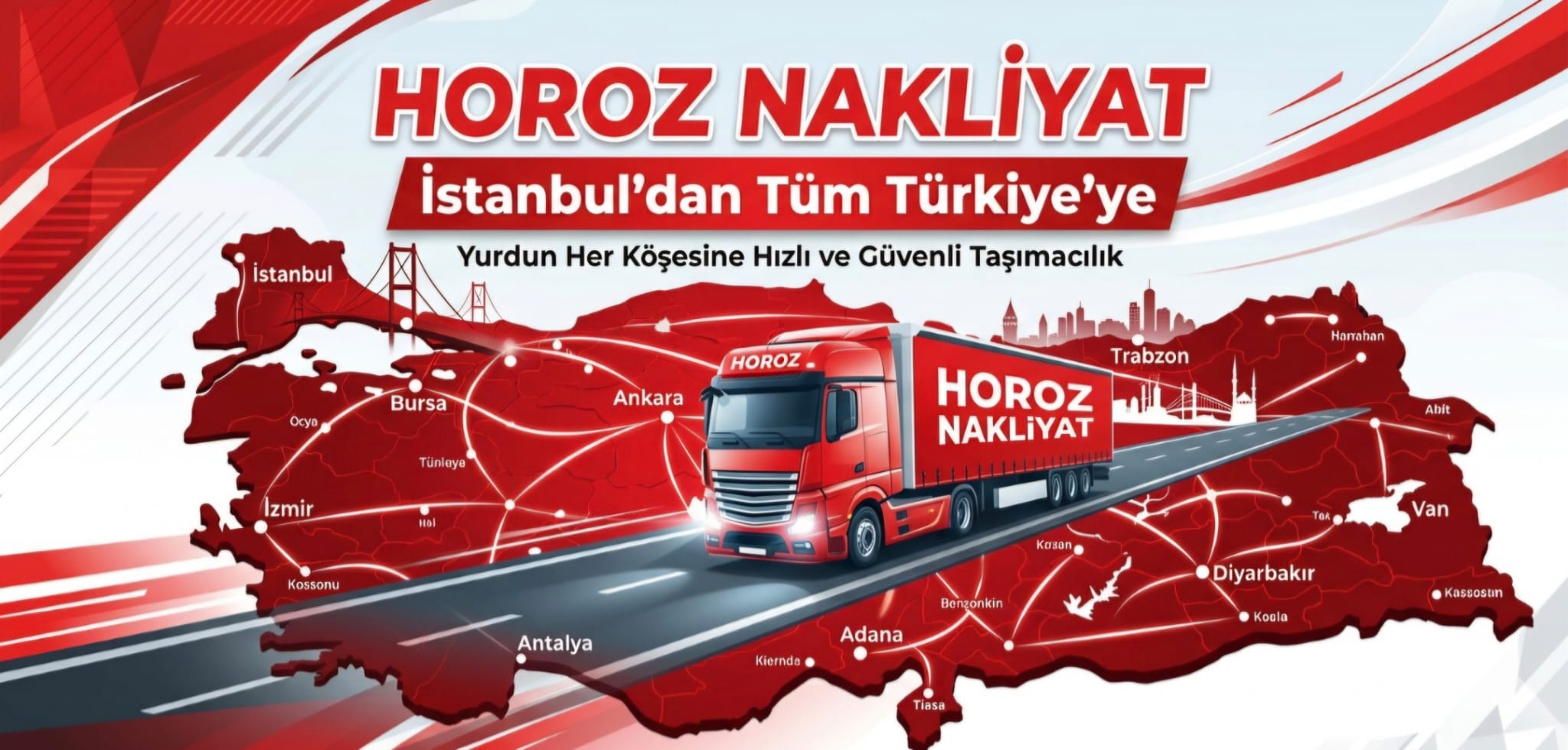 Türkiye ve İstanbul hizmet bölgeleri haritası